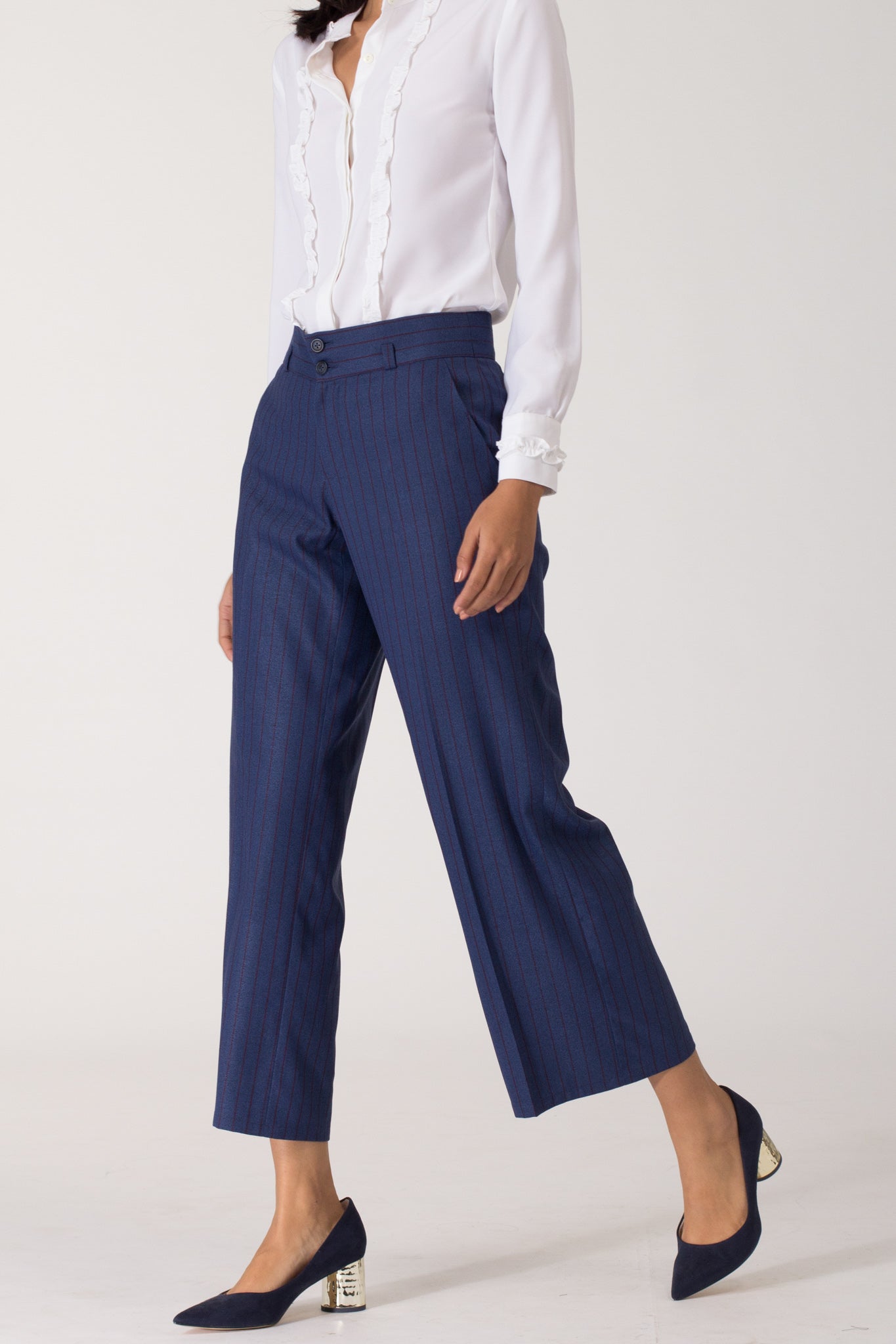 Buy Love & Roses Cobalt Blue Button Detail Culotte Trousers from the Next  UK online shop in 2023 | Culottes, Shopping, Trousers