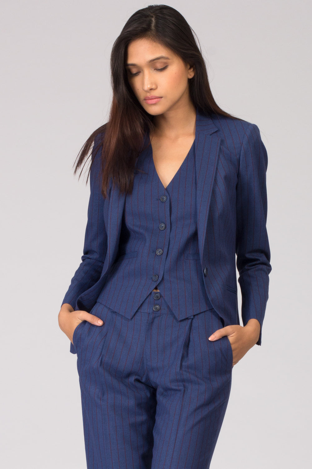 Amazoncom Navy Blue Pants Suits For Women